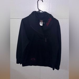 Woman’s Harley Davidson quarter zip sweatshirt
